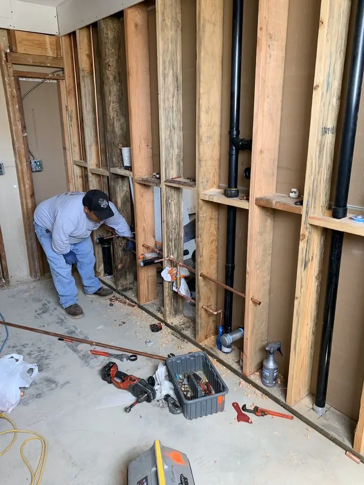 Commercial rough-in plumbing for Trenchless Sewer Repair in Forest Hills